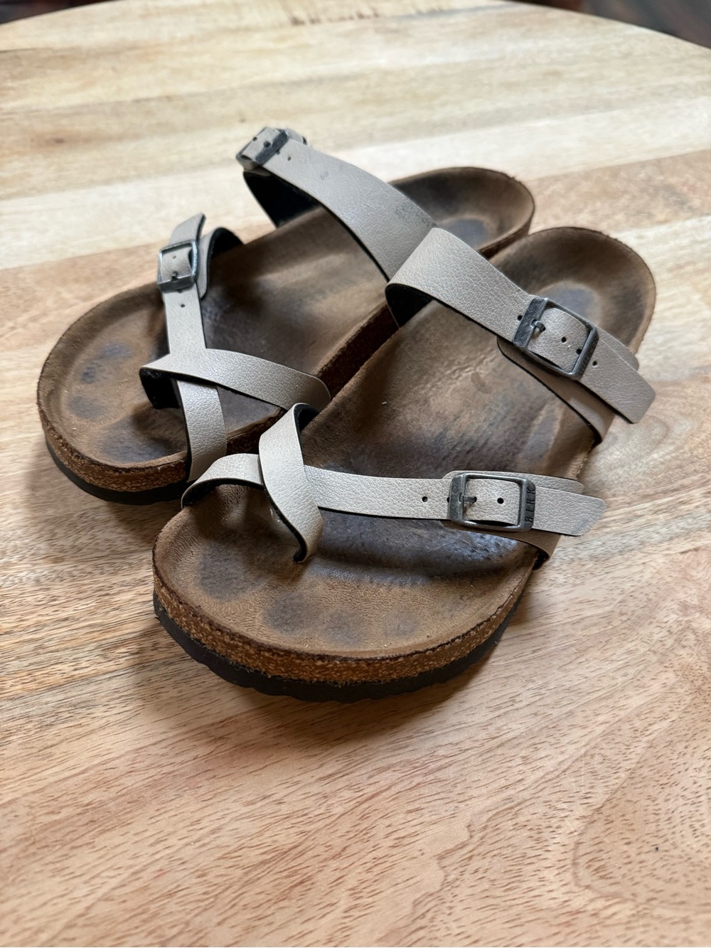 Birkenstock Mayari Taupe Sandals Size 38